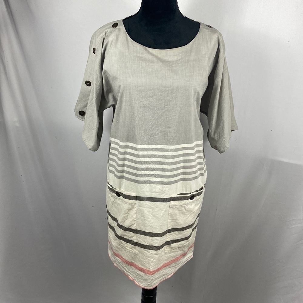 Corey Lynn Calter Fontaine Striped Dress with Pockets